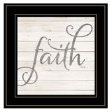 Simple Words Faith 2 Black Framed Print Wall Art - Homeroots - Flyclothing LLC