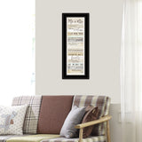 Mr and Mrs 1 Black Framed Print Wall Art - Homeroots