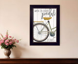 When In Doubt Black Framed Print Wall Art - Homeroots - Flyclothing LLC