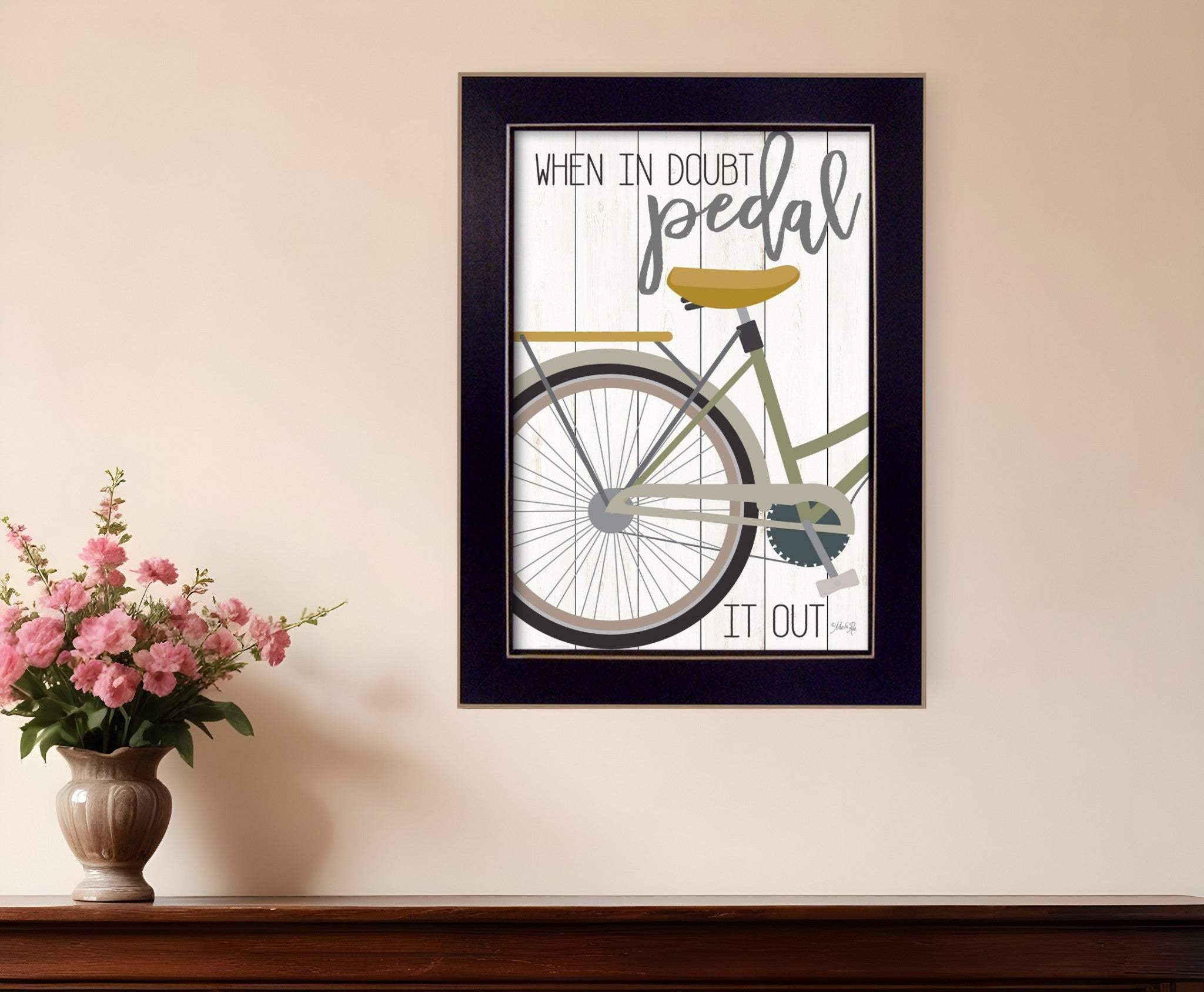 When In Doubt Black Framed Print Wall Art - Homeroots - Flyclothing LLC