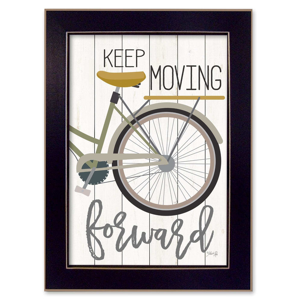 Moving Forward Black Framed Print Wall Art - Homeroots - Flyclothing LLC