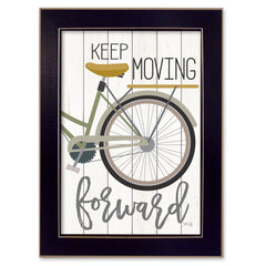 Moving Forward Black Framed Print Wall Art - Homeroots