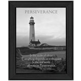 Perseverance 4 Black Framed Print Wall Art - Homeroots