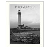 Perseverance 1 White Framed Print Wall Art - Homeroots