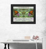 Significance 3 Black Framed Print Wall Art - Homeroots - Flyclothing LLC