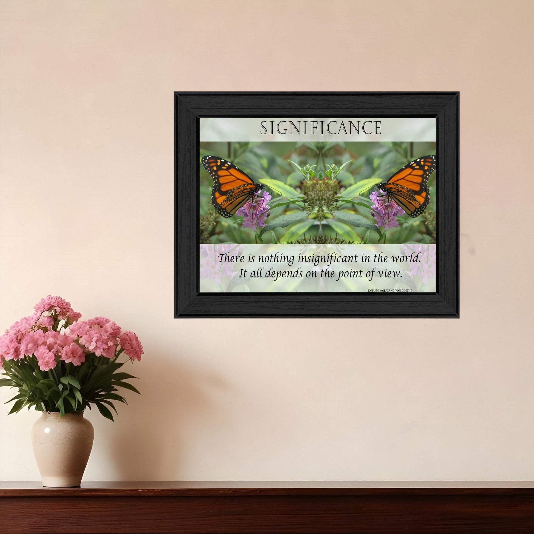 Significance 3 Black Framed Print Wall Art - Homeroots - Flyclothing LLC