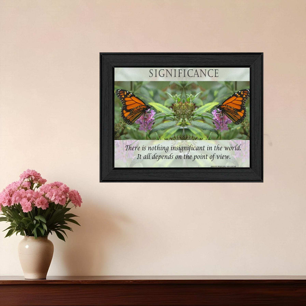Significance 3 Black Framed Print Wall Art - Homeroots - Flyclothing LLC