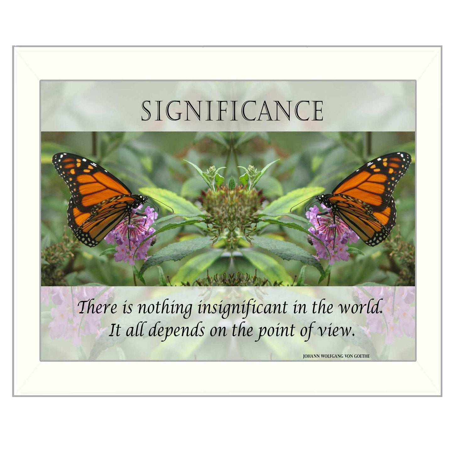 Significance 4 White Framed Print Wall Art - Homeroots - Flyclothing LLC