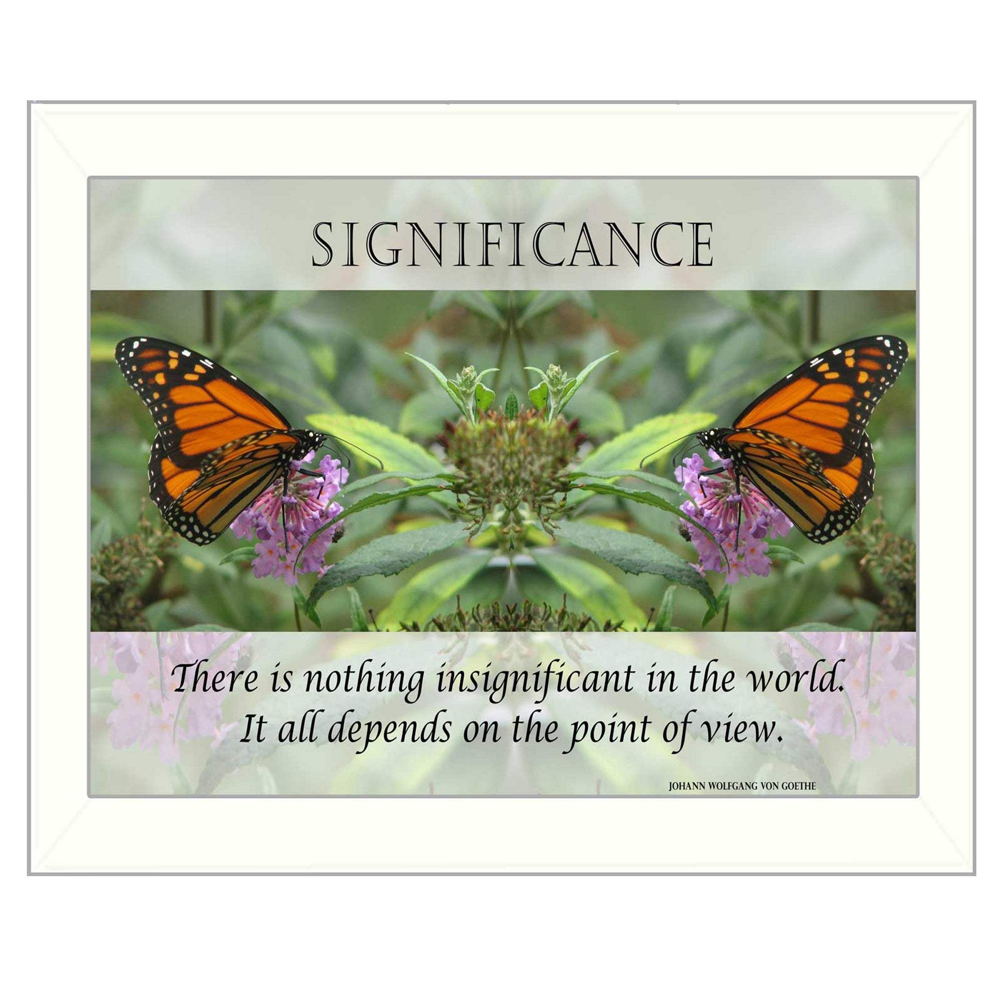 Significance 4 White Framed Print Wall Art - Homeroots - Flyclothing LLC