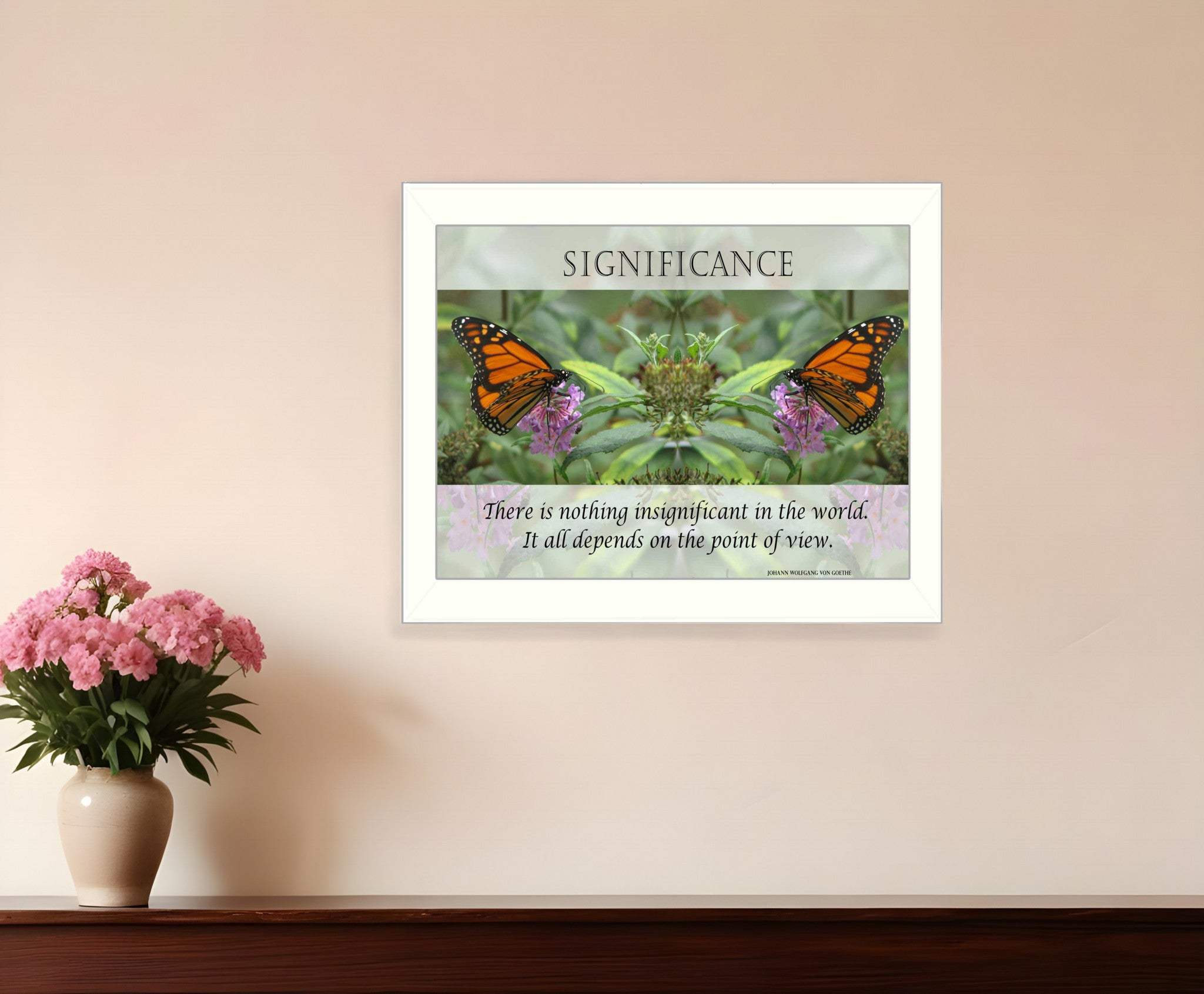 Significance 4 White Framed Print Wall Art - Homeroots - Flyclothing LLC