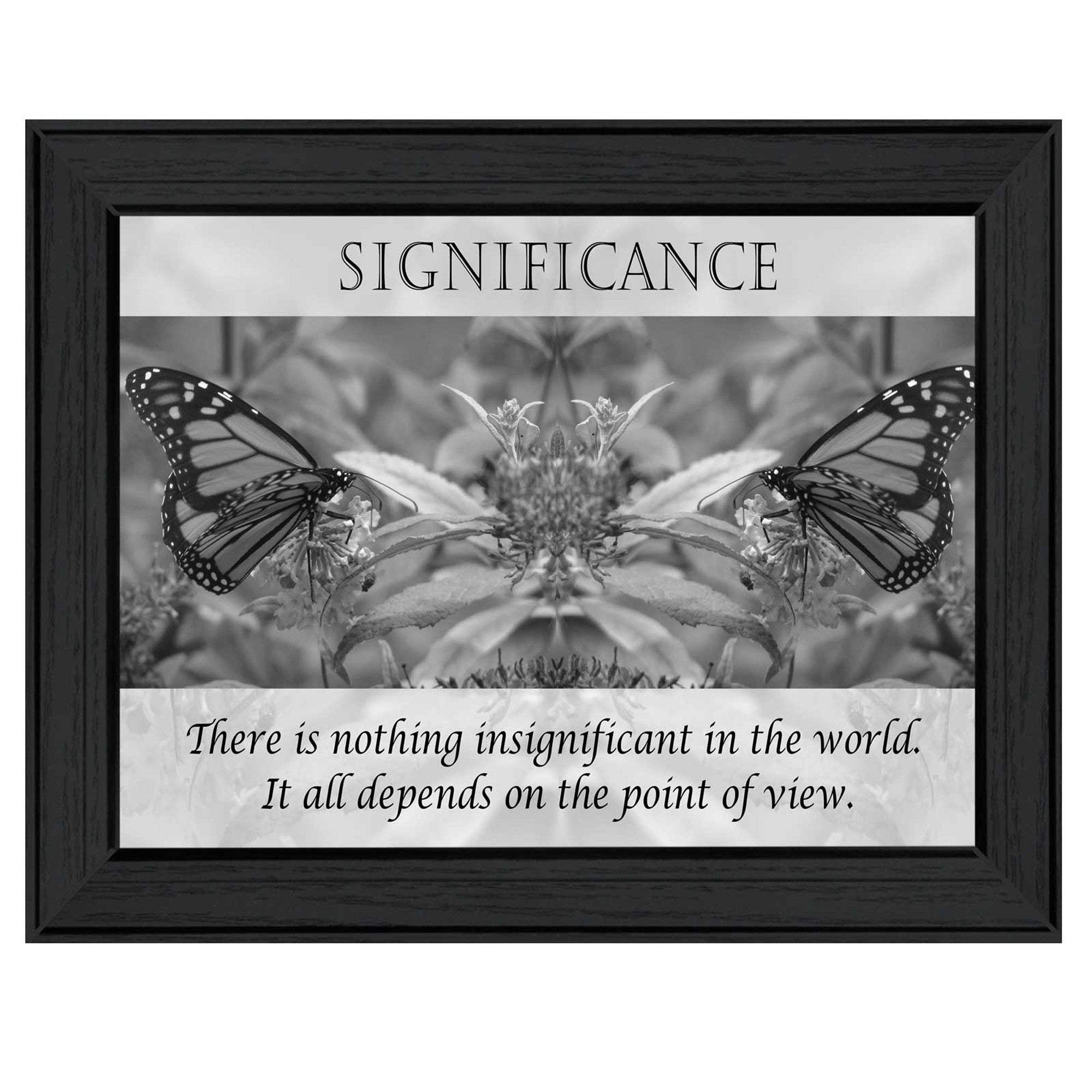 Significance 5 Black Framed Print Wall Art - Homeroots - Flyclothing LLC
