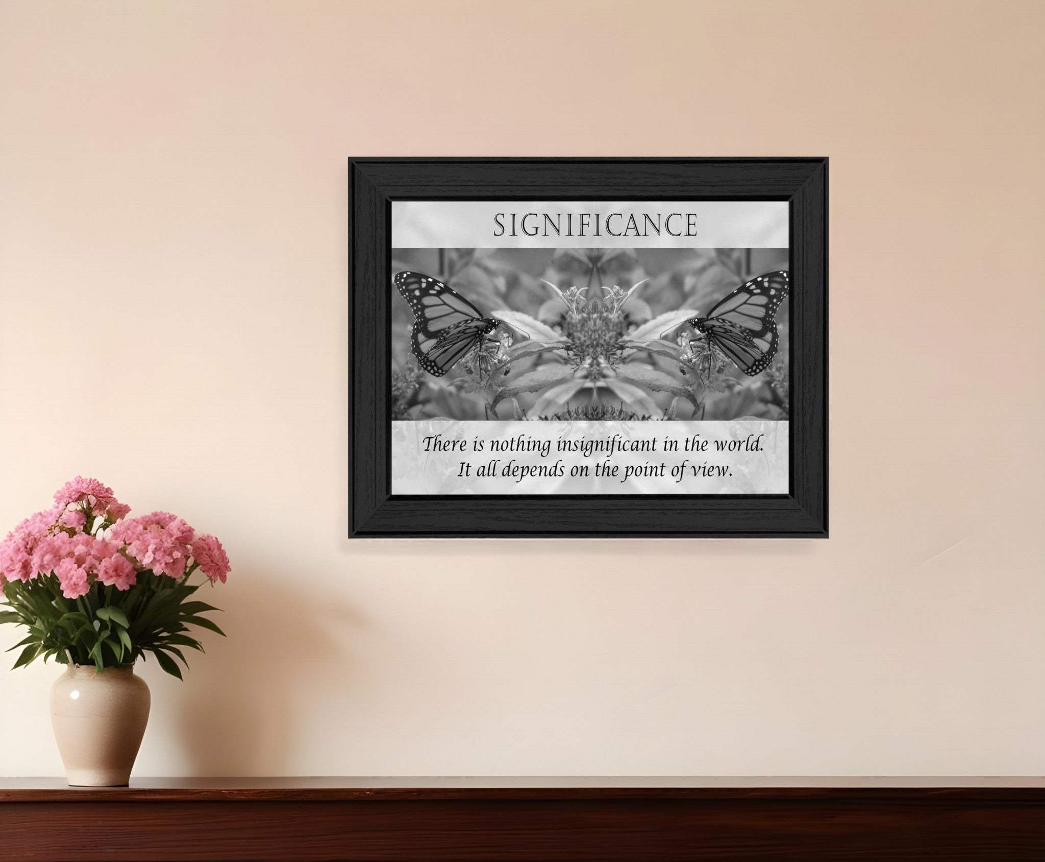 Significance 5 Black Framed Print Wall Art - Homeroots - Flyclothing LLC