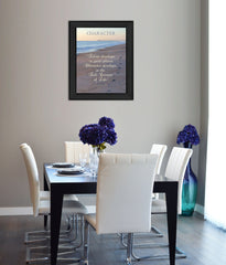 Character 3 Black Framed Print Wall Art - Homeroots