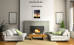 Passion 4 White Framed Print Wall Art - Homeroots