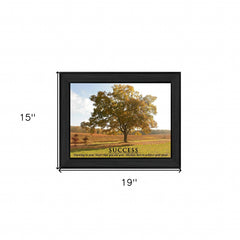 Success 3 Black Framed Print Wall Art - Homeroots