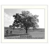 Success 6 White Framed Print Wall Art - Homeroots
