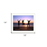 Teamwork 4 White Framed Print Wall Art - Homeroots - Flyclothing LLC