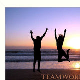 Teamwork 4 White Framed Print Wall Art - Homeroots - Flyclothing LLC