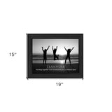 Teamwork 5 Black Framed Print Wall Art - Homeroots - Flyclothing LLC