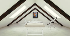 Strength 4 Black Framed Print Wall Art