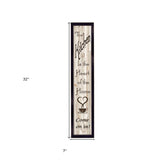 Kitchen Is The Heart of The Home 9 Black Framed Print Kitchen Wall Art - Homeroots - Flyclothing LLC