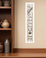 Kitchen Is The Heart of The Home 10 White Framed Print Kitchen Wall Art - Homeroots - Flyclothing LLC