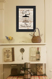 The Daily Grind 2 Black Framed Print Kitchen Wall Art - Homeroots
