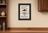 The Daily Grind 2 Black Framed Print Kitchen Wall Art - Homeroots