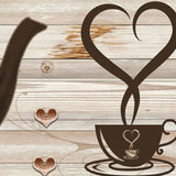 Tea Time 4 White Framed Print Kitchen Wall Art - Homeroots