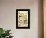 Man Up 1 Black Framed Print Wall Art - Homeroots - Flyclothing LLC