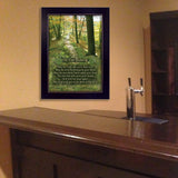 Irish Blessing 3 Black Framed Print Wall Art - Homeroots - Flyclothing LLC