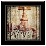 Rinse 2 Black Framed Print Wall Art - Homeroots
