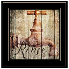Rinse 2 Black Framed Print Wall Art - Homeroots