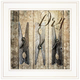 Dry 1 White Framed Print Wall Art - Homeroots