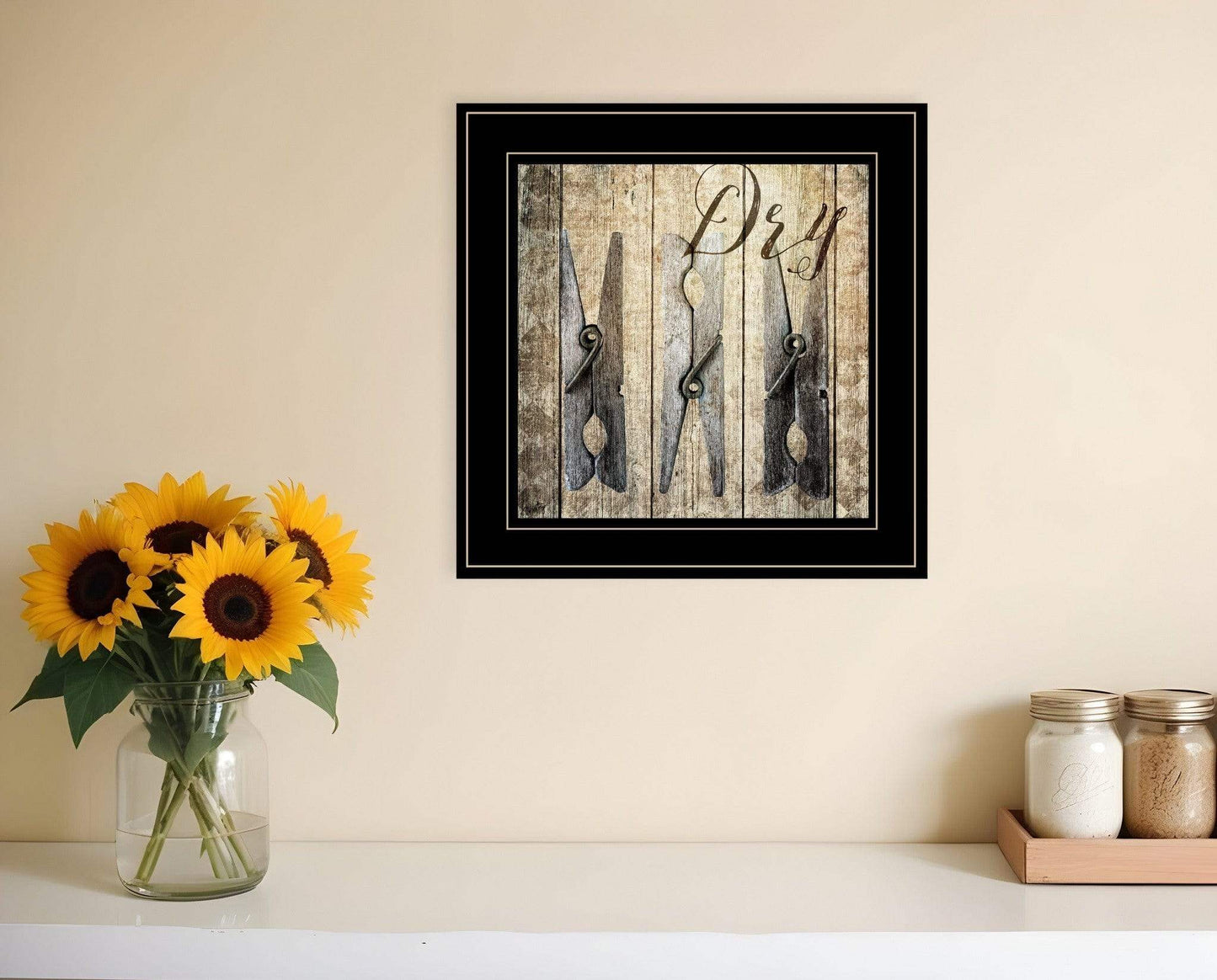 Dry 2 Black Framed Print Wall Art - Homeroots - Flyclothing LLC