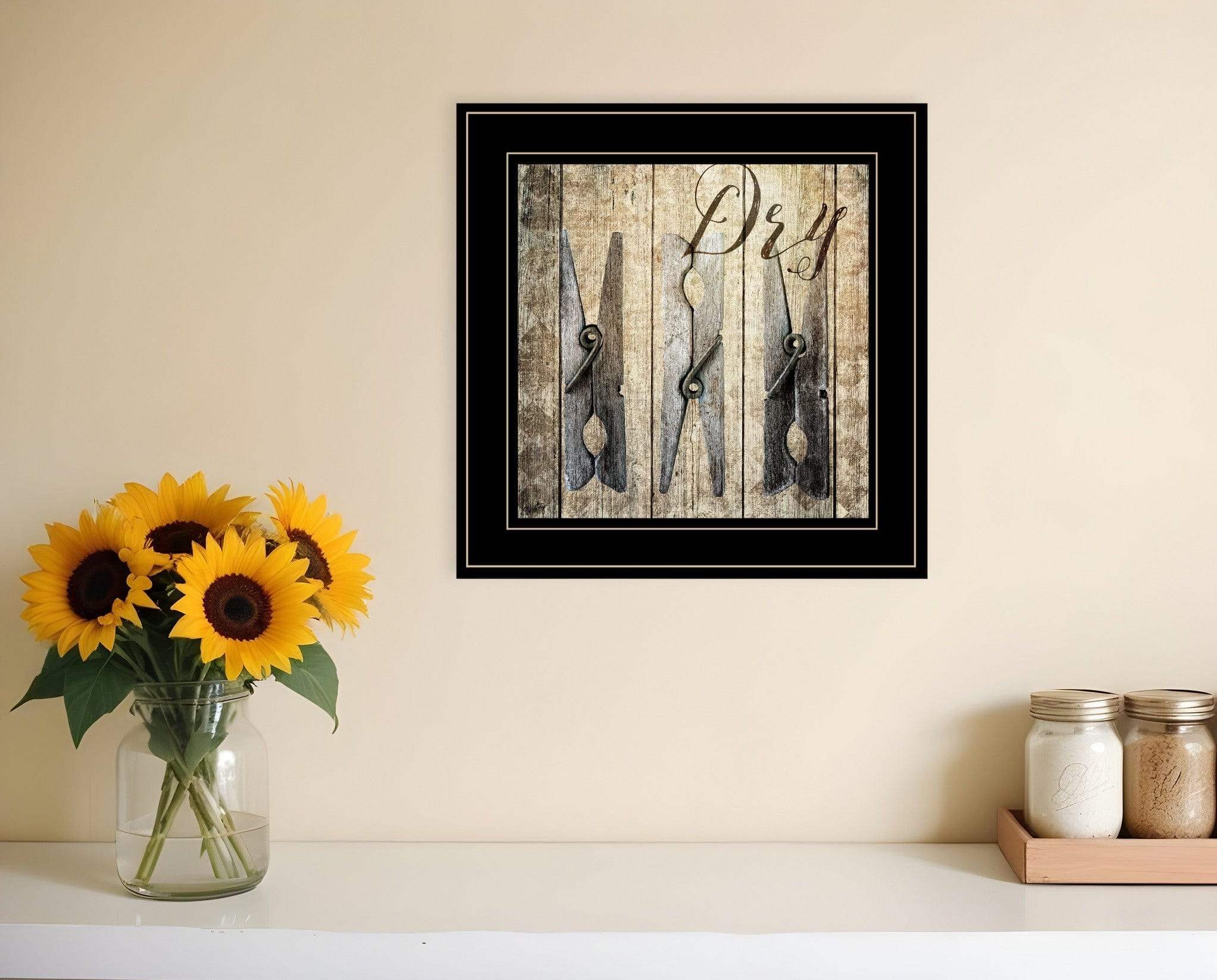 Dry 2 Black Framed Print Wall Art - Homeroots - Flyclothing LLC