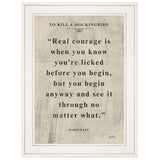 Book Quote VI 1 White Framed Print Wall Art - Homeroots - Flyclothing LLC