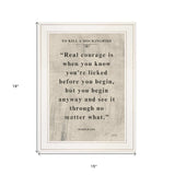 Book Quote VI 1 White Framed Print Wall Art - Homeroots - Flyclothing LLC