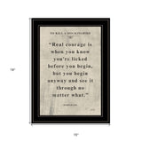 Book Quote VI 2 Black Framed Print Wall Art - Homeroots - Flyclothing LLC