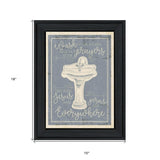 Wash Your Hands 7 Black Framed Print Bathroom Wall Art - Homeroots - Flyclothing LLC