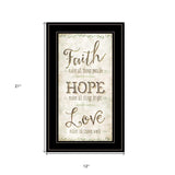 Faith 2 Black Framed Print Wall Art - Homeroots - Flyclothing LLC