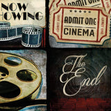 At The Movies 1 Black Framed Print Wall Art - Homeroots - Flyclothing LLC