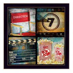 At The Movies 2 Black Framed Print Wall Art - Homeroots