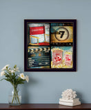At The Movies 2 Black Framed Print Wall Art - Homeroots - Flyclothing LLC