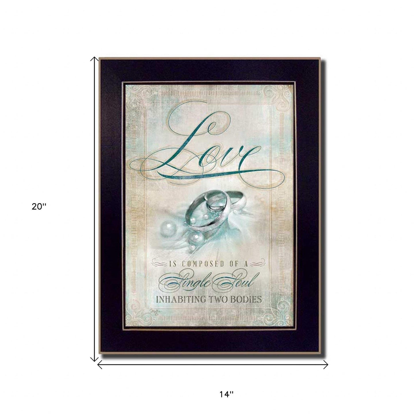 Single Soul I 2 Black Framed Print Wall Art - Homeroots - Flyclothing LLC