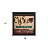 Youll Feel Better Black Framed Print Wall Art - Homeroots - Flyclothing LLC