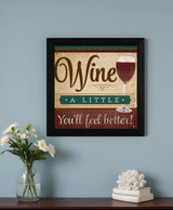 Youll Feel Better Black Framed Print Wall Art - Homeroots - Flyclothing LLC