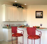 We Only Serve the Finest Wine Black Framed Print Wall Art - Homeroots - Flyclothing LLC