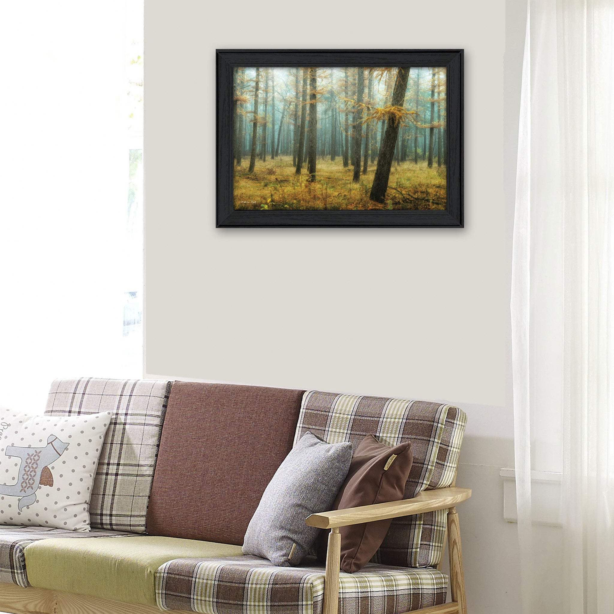 Holterberg in the Mist Black Framed Print Wall Art - Homeroots - Flyclothing LLC