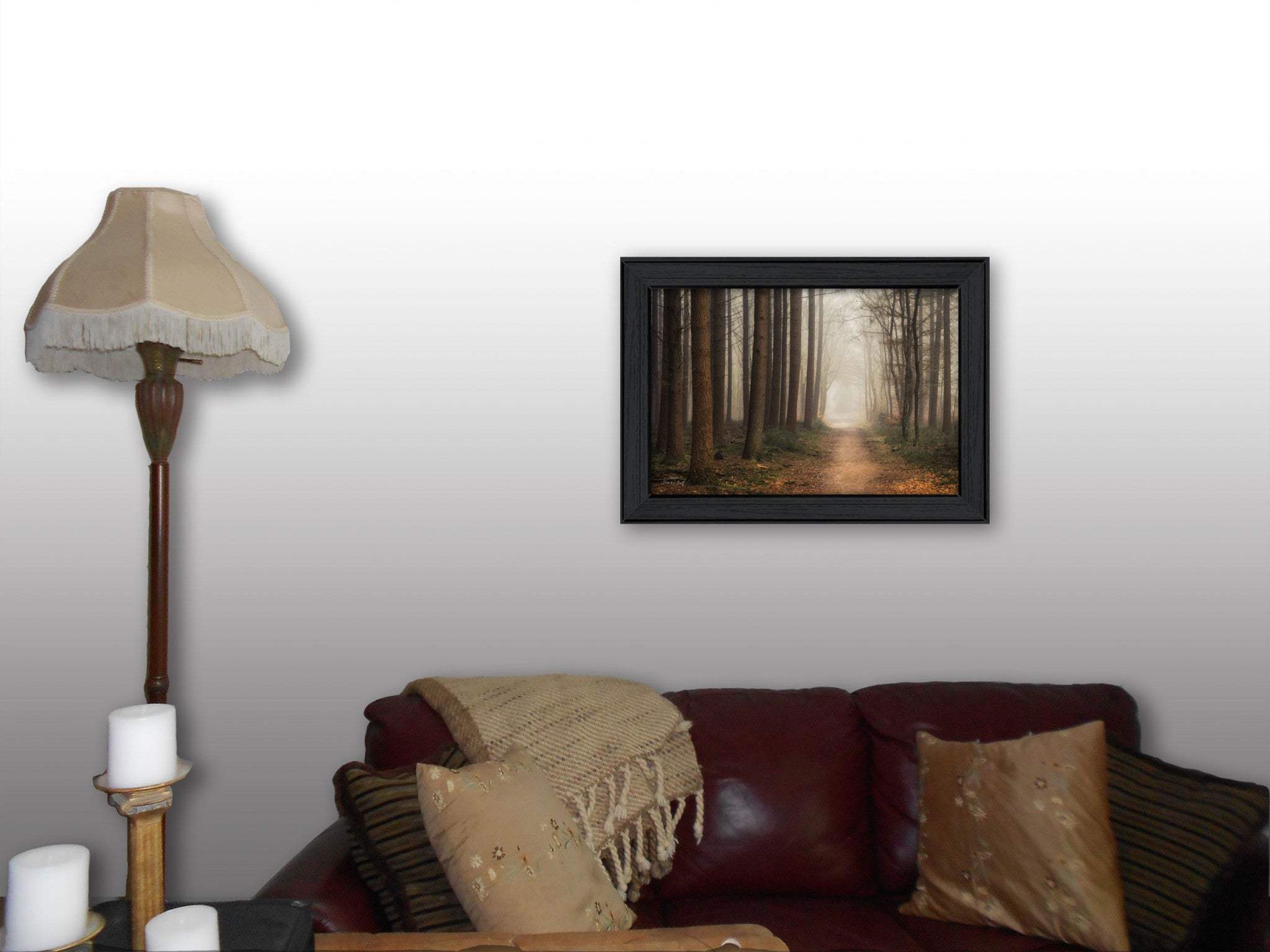 Quiet Black Framed Print Wall Art - Homeroots - Flyclothing LLC
